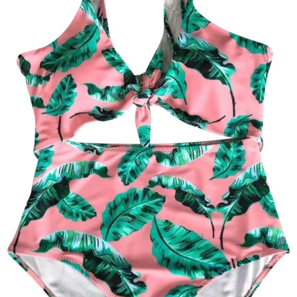 Cupshe Tropical Bathing Suit